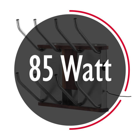 oskari BORA® 4 Breit - Elektrischer Schuhtrockner für 4 Paar Schuhe - OSKARI mit Warmluft für Stiefel, Schuhe, Skischuhe , Fußballschuhe
