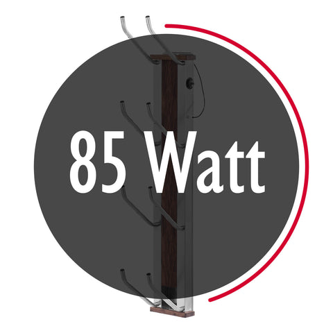 oskari BORA® 4 Hoch - Elektrischer Schuhtrockner für 4 Paar Schuhe - OSKARI mit Warmluft für Stiefel, Schuhe, Skischuhe , Fußballschuhe